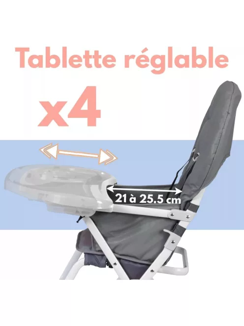 Bambisol Fix összecsukható etetőszék, OUTLET termék