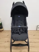 Chicco Echo Lite kompakt esernyőre csukható babakocsi-fekete, OUTLET termék