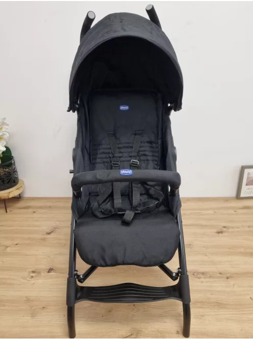 Chicco Echo Lite kompakt esernyőre csukható babakocsi-fekete, OUTLET termék