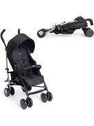 Chicco Echo Lite kompakt esernyőre csukható babakocsi-fekete, OUTLET termék