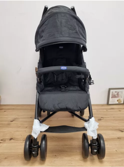 Chicco Echo Lite kompakt esernyőre csukható babakocsi-fekete, OUTLET termék