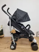 Chicco Echo Lite kompakt esernyőre csukható babakocsi-fekete, OUTLET termék