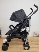 Chicco Echo Lite kompakt esernyőre csukható babakocsi-fekete, OUTLET termék