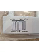 Chicco ajtórács hosszabbító 360 mm-es-fehér, OUTLET termék
