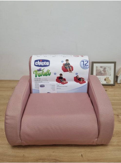 Chicco Twist rózsaszín gyerekfotel, OUTLET termék