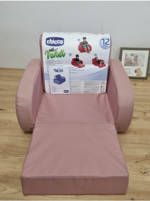 Chicco Twist rózsaszín gyerekfotel, OUTLET termék