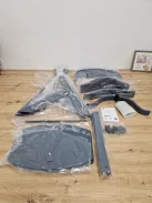 Kinderkraft Enock fa etetőszék-szürke, OUTLET termék