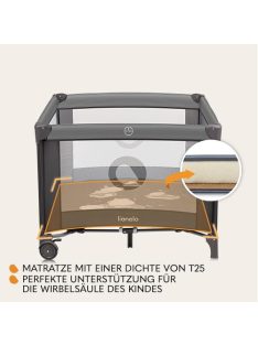 Lionelo Bonnie utazójáróka 100x100cm, OUTLET termék