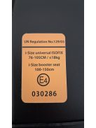  Kikkaboo I-Flit 76-150cm Isofix gyerekülés, OUTLET termék