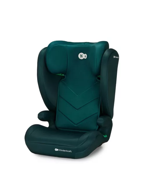  Kinderkraft I-SPARK i-Size 100-150 cm gyerekülés, zöld- OUTLET termék