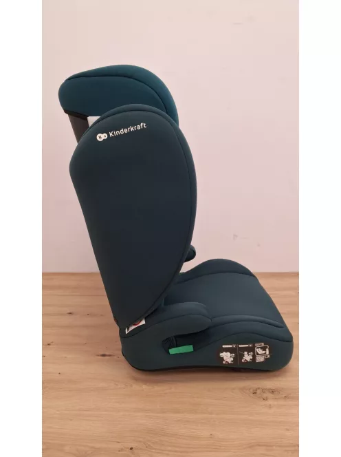  Kinderkraft I-SPARK i-Size 100-150 cm gyerekülés, zöld- OUTLET termék
