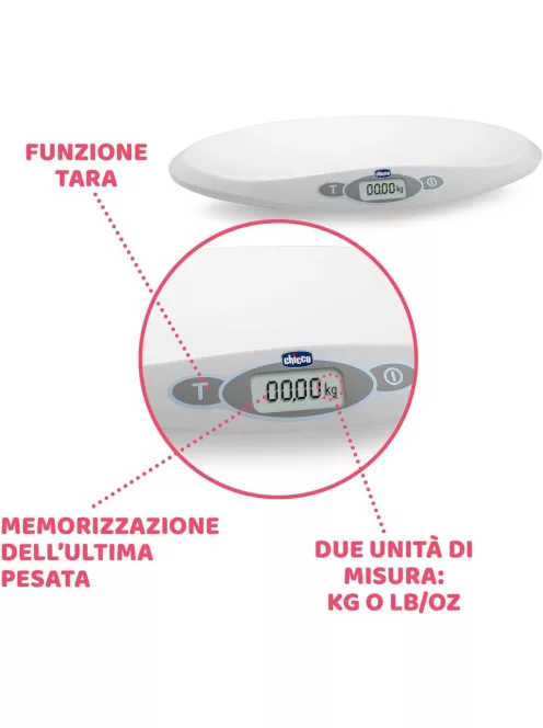 Chicco Baby Comfort digitális elektronikus mérleg. OUTLET termék