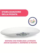 Chicco Baby Comfort digitális elektronikus mérleg. OUTLET termék