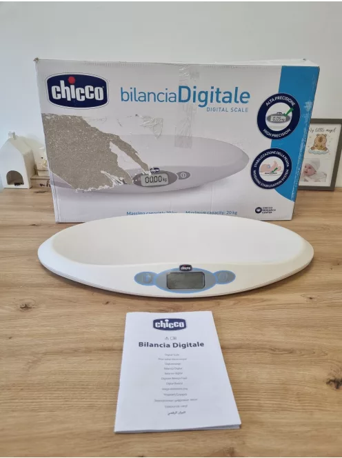Chicco Baby Comfort digitális elektronikus mérleg. OUTLET termék
