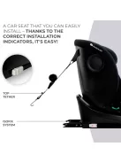 Kinderkraft gyerekülés I-Grow i-Size Isofix 40-150cm- sötétkék. OUTLET termék