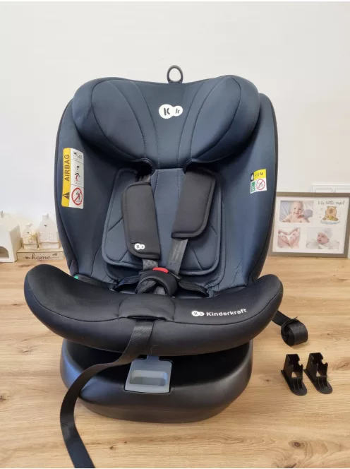 Kinderkraft gyerekülés I-Grow i-Size Isofix 40-150cm- sötétkék. OUTLET termék