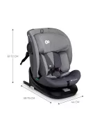Kinderkraft gyerekülés I-Grow i-Size Isofix 40-150cm- szürke. OUTLET termék