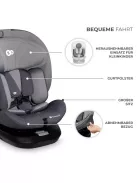 Kinderkraft gyerekülés I-Grow i-Size Isofix 40-150cm- szürke. OUTLET termék