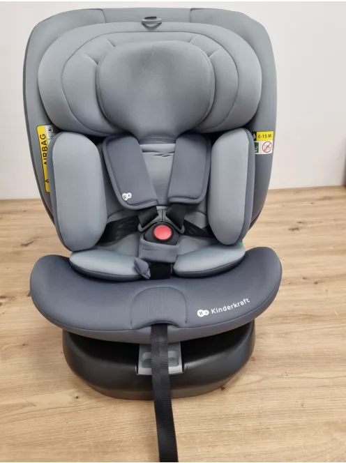 Kinderkraft gyerekülés I-Grow i-Size Isofix 40-150cm- szürke. OUTLET termék