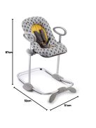 Beaba Up&Down pihenőszék-sárga&szürke. OUTLET termék