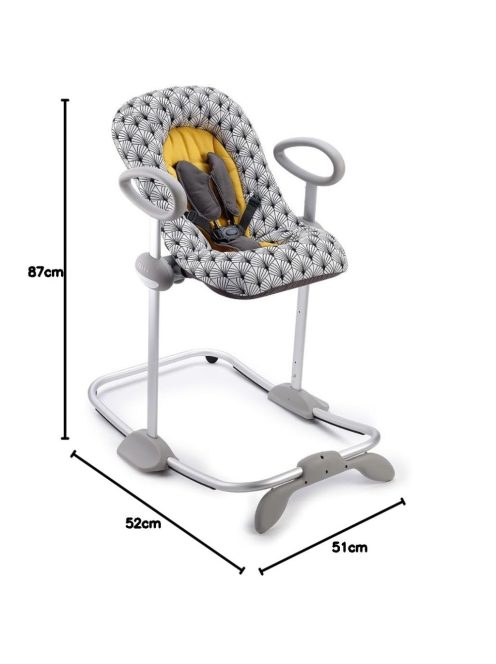 Beaba Up&Down pihenőszék-sárga&szürke. OUTLET termék