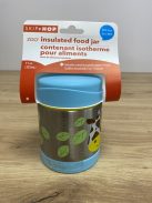 Skiphop Zoo acéltermosz villával, OUTLET termék