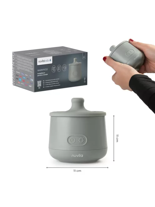 Nuvita 1162 Warm'n'Go hordozható cumisüveg melegítő, OUTLET termék