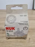 Nuk for Nature 2 db szilikon etetőcumi, S-es méret, OUTLET termék