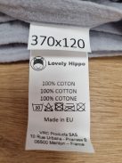 Lovely Hippo ágybaldahin szürke, 370x140 cm- OUTLET termék