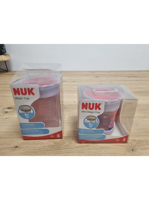 Nuk itatópohár szett Magic Cup és Mini magic Cup, OUTLET termék