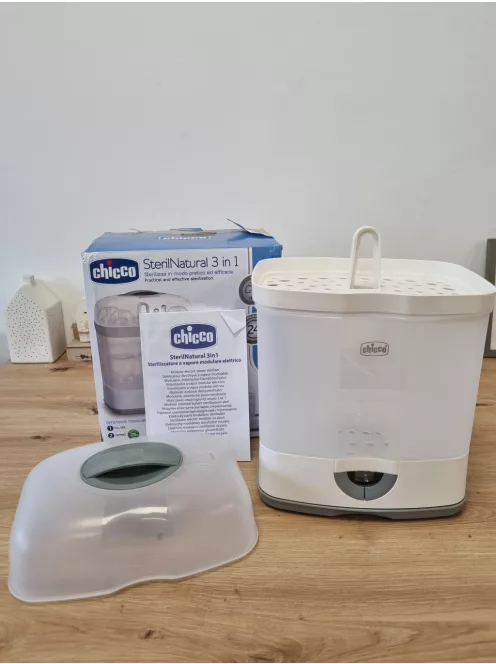 Chicco SterilNatural 3 az 1-ben sterilizáló, OUTLET termék