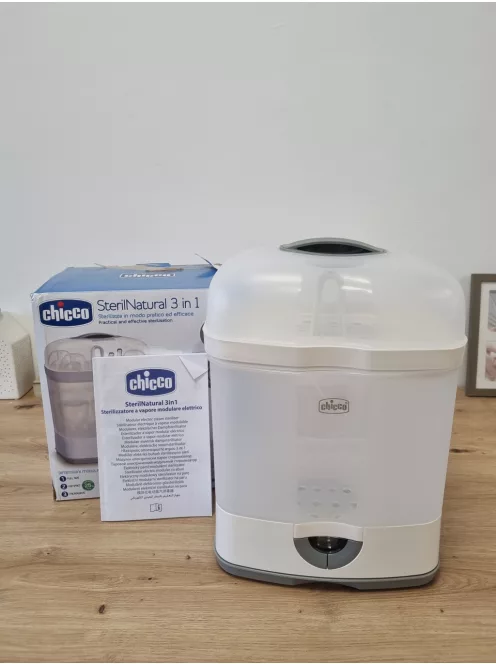 Chicco SterilNatural 3 az 1-ben sterilizáló, OUTLET termék