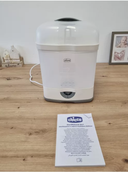 Chicco SterilNatural 3 az 1-ben sterilizáló, OUTLET termék