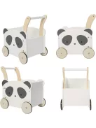 Labebe pandás fa 2 az 1-ben kisgyermek toló-húzó játék, OUTLET termék