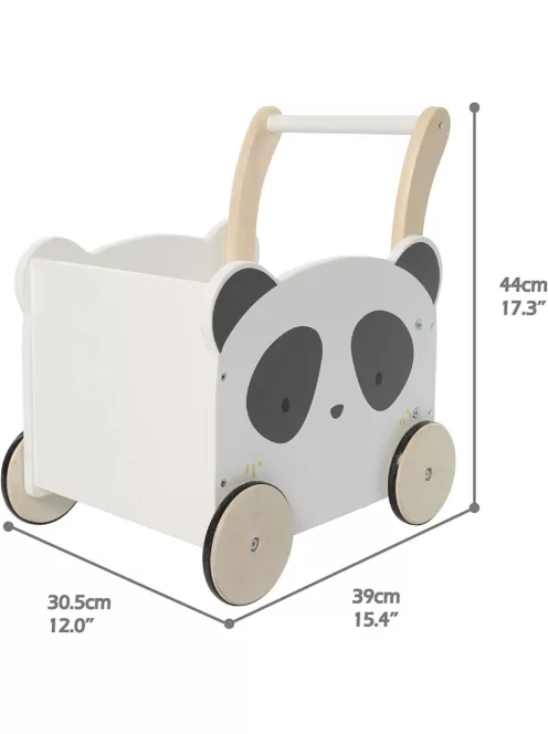Labebe pandás fa 2 az 1-ben kisgyermek toló-húzó játék, OUTLET termék