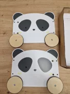 Labebe pandás fa 2 az 1-ben kisgyermek toló-húzó játék, OUTLET termék