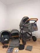  Lionelo Amber 3 az 1-ben babakocsi-Grey Graphite. OUTLET termék