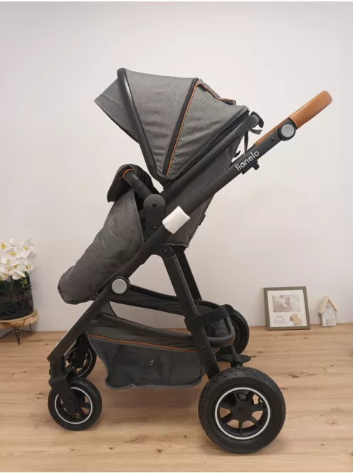  Lionelo Amber 3 az 1-ben babakocsi-Grey Graphite. OUTLET termék
