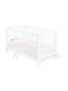 Pinolino Lenny 70x140cm-es fa kiságy kivehető rácsokkal, OUTLET termék