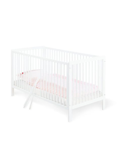 Pinolino Lenny 70x140cm-es fa kiságy kivehető rácsokkal, OUTLET termék