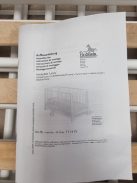 Pinolino Lenny 70x140cm-es fa kiságy kivehető rácsokkal, OUTLET termék