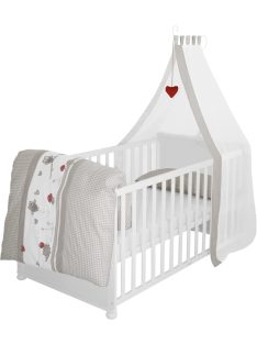 Roba fa kiságy szett ágyneművel, OUTLET termék