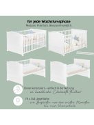 Roba fa kiságy szett ágyneművel, OUTLET termék