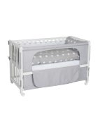 Roba Little Stars fa babaágy és babaöböl ágyneművel 60x120cm, OUTLET termék