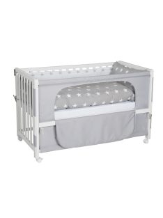   Roba Little Stars fa babaágy és babaöböl ágyneművel 60x120cm, OUTLET termék