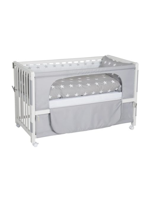 Roba Little Stars fa babaágy és babaöböl ágyneművel 60x120cm, OUTLET termék