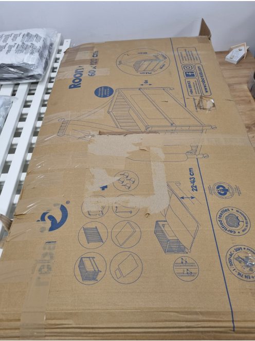 Roba Little Stars fa babaágy és babaöböl ágyneművel 60x120cm, OUTLET termék