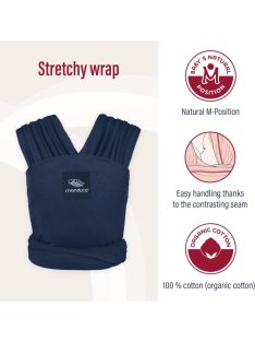   Manduca Sling rugalmas babahordozó kendő - NAVY. OUTLET termék