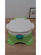 Fisher-Price zöld tanuló wc hangal, OUTLET termék