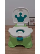 Fisher-Price zöld tanuló wc hangal, OUTLET termék